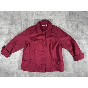 Croft And Barrow Red Blazer‎ Xl